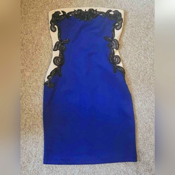 B. Darlin junior Womens strapless dress - Picture 1 of 4